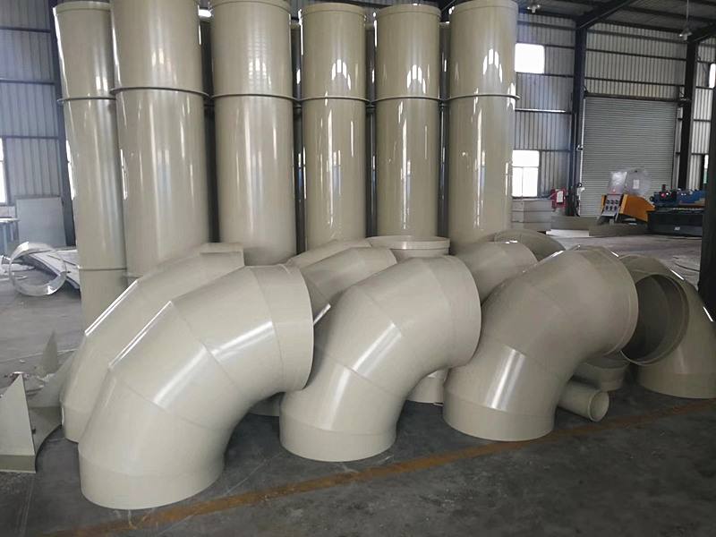 pp风管原材料复合生产出多样性制品